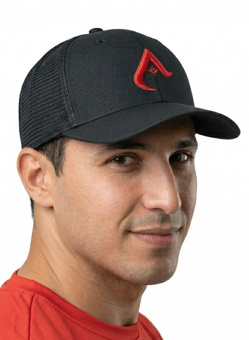 Baseball United Black Arabia Wolves Double Play Active Cap  | Best Price UAE