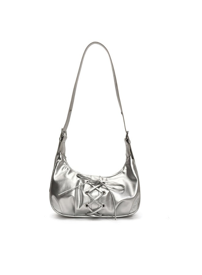 KUYING New Fashionable Simple Retro Underarm Bag  - Image 1