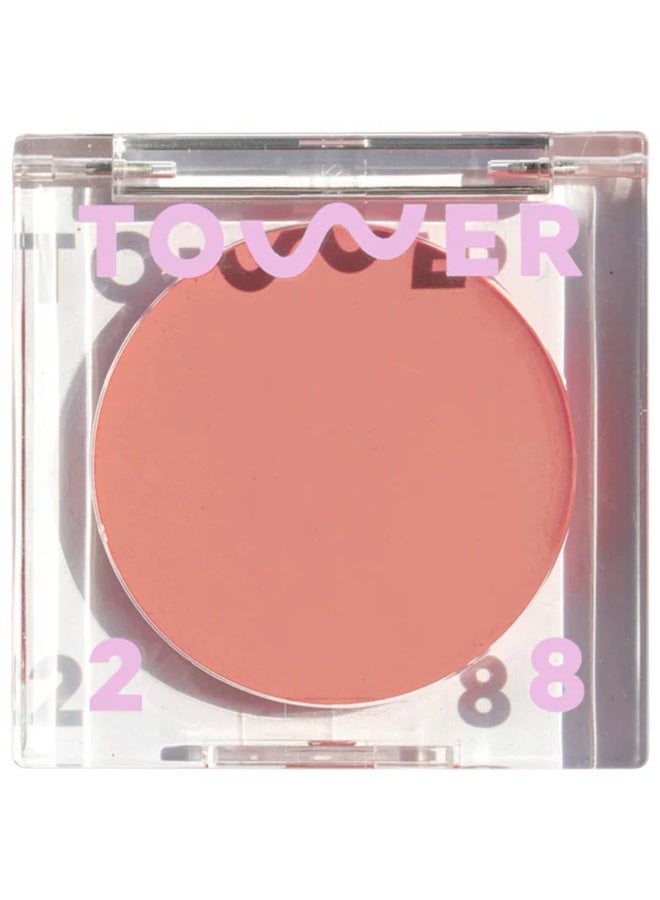 TOWER 28 BeachPlease Lip + Cheek Dewy Cream Blush 4.5ml-Magic Hour - Image 1