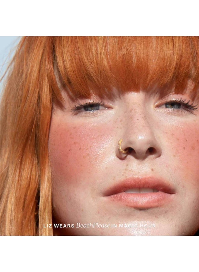 TOWER 28 BeachPlease Lip + Cheek Dewy Cream Blush 4.5ml-Magic Hour - Image 3