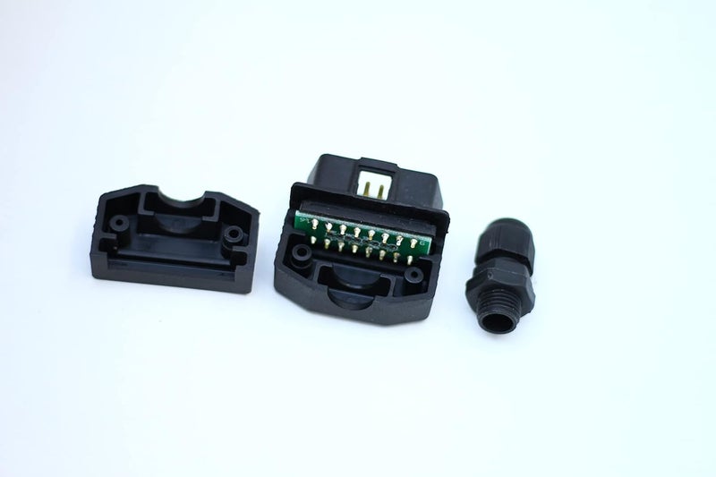 MapOut24 OBD Connector Slim 16 pin OBD II Male Connector Diagnostic Connector Car Diagnostic Tool OBD Male Plug OBD II Adaptor OBD Interface Male Connector SMPL066 - Image 2