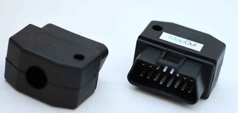 MapOut24 OBD Connector Slim 16 pin OBD II Male Connector Diagnostic Connector Car Diagnostic Tool OBD Male Plug OBD II Adaptor OBD Interface Male Connector SMPL066 - Image 1