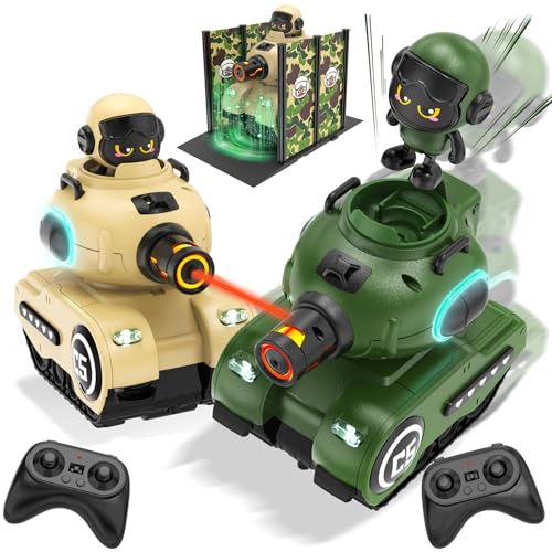 Innofans 2 Pack Remote Control Car RC Ejecting Bumper Car for Kids Christmas Birthday Gifts Toys for 6 Year Old Boys Girls - Image 1