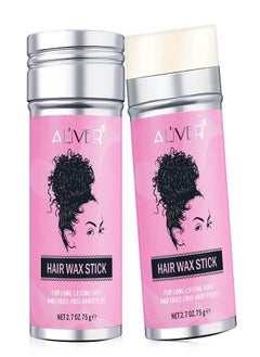 ALIVER Hair Wax Stick for Long Lasting Soft and Frizz Free Hairstyles 75g  - Image 2