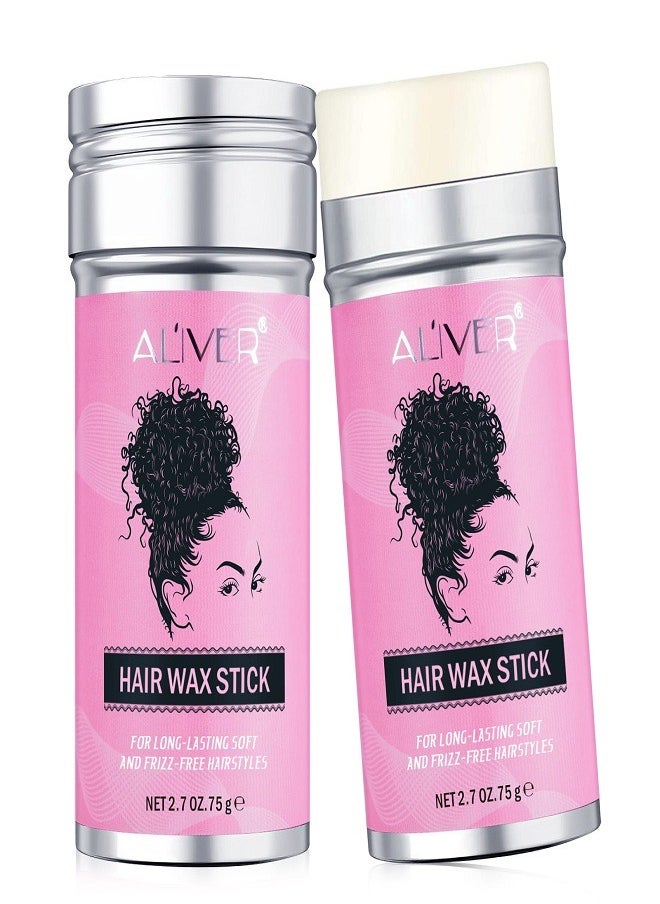 ALIVER Hair Wax Stick for Long Lasting Soft and Frizz Free Hairstyles 75g  - Image 2
