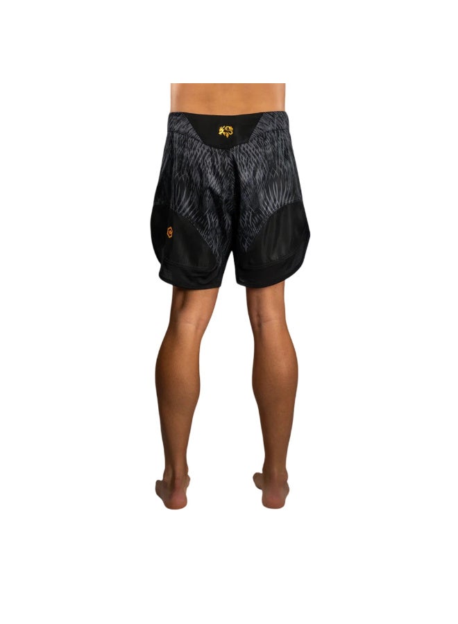 VENUM X CHIMAEV WILD BORZ FIGHTSHORTS BLACK/GREY - Image 3
