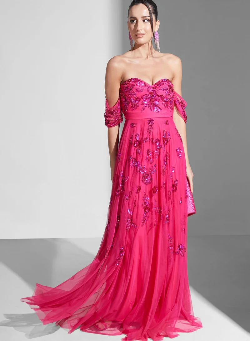 virgos lounge pink dress RAISA DRESS  Lolliesvintagestore