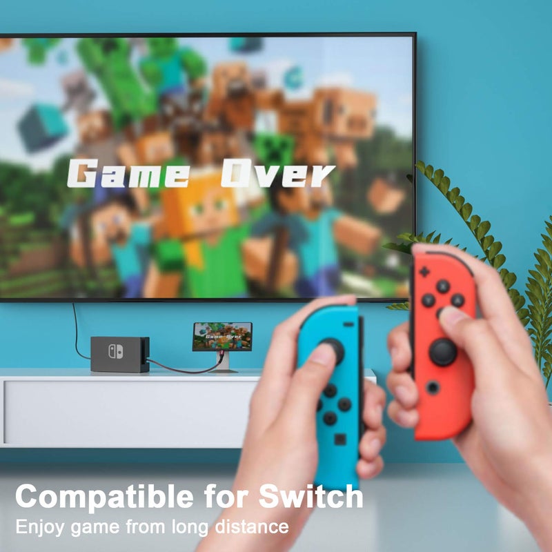 فاسجير كابل تمديد USB C من 10 جيجابت في الثانية USB 3.1 الجيل 2 من النوع C ذكر إلى أنثى يدعم إخراج فيديو وصوت بدقة 4K متوافق مع منفذ Thunderbolt 3 وMacBook Pro وDell XPS وSwitch وUSB-C Hub (1 متر، أسود) - Image 2