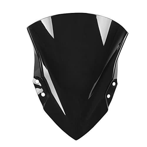 Lorababer Motorcycle Windscreen Windshield Deflector for Ninja 400 250 Ninja400 Ninja250 2018 2019 2020 2021 2022 2023 2024, Smoke - Image 5