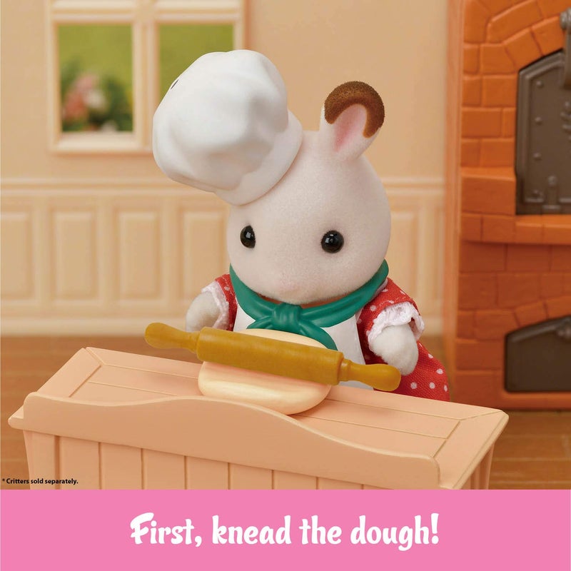 Calico Critters Calico Critters Bakery Shop Starter Set - Bake & Play with 53+ Pieces!  - Image 4