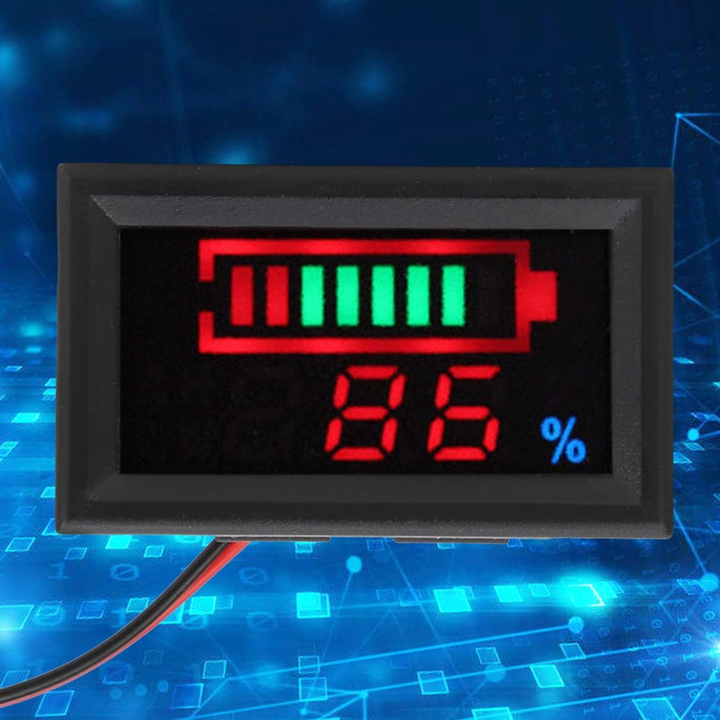 Digital Multimeter Battery Capacity Tester for Car 12V 24V 48V 60V Lithium - Image 4