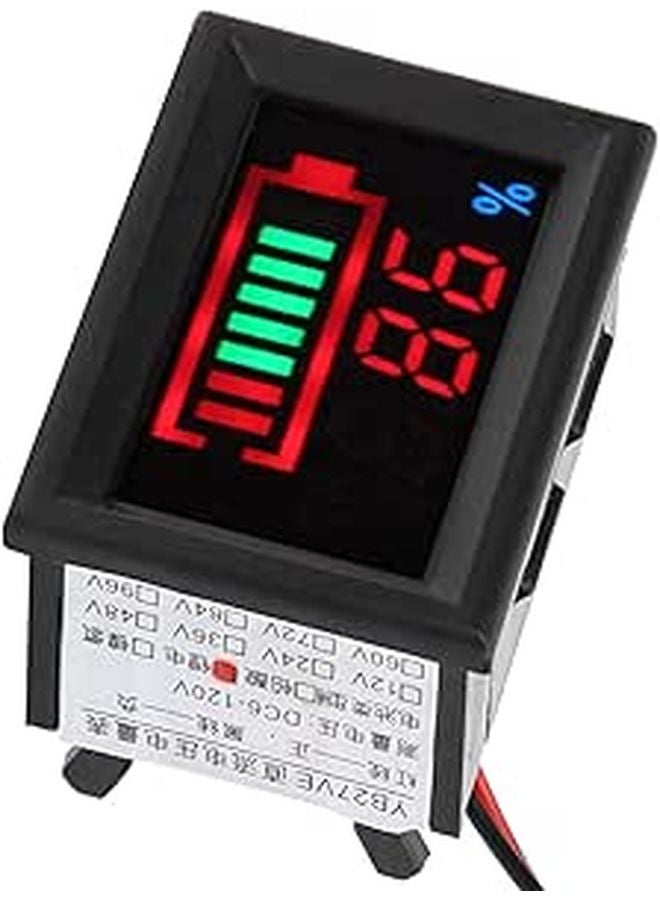 Digital Multimeter Battery Capacity Tester for Car 12V 24V 48V 60V Lithium - Image 1