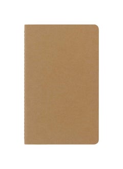 MOLESKINE 3-Piece Large Cahier Journal Notebooks Ruled 13x21cm Size Kraft Brown  - Image 5