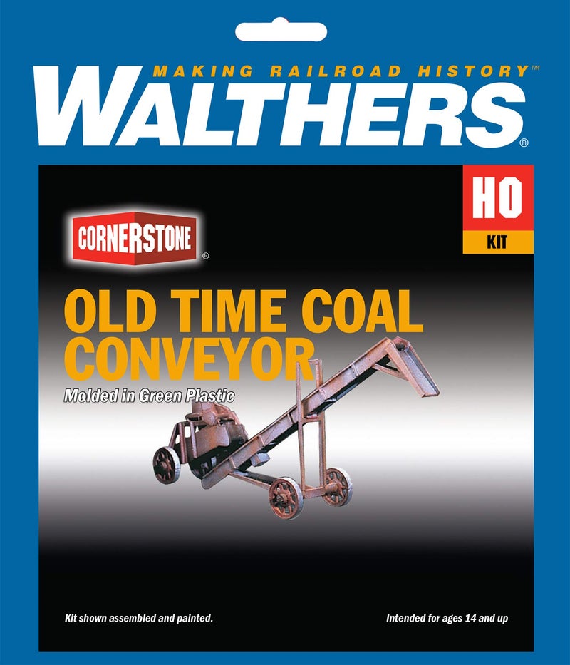 Walthers Cornerstone Series Kit HO Scale Model Old Time Coal Conveyors - Image 2