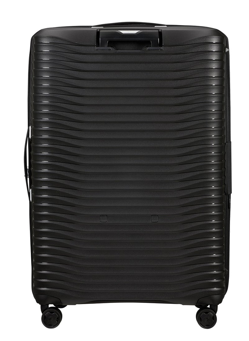 Samsonite Upscape Suitcase Check-In Size 81 cm / 30 inch, 4 Spinner Wheels, Polypropylene + RPET, Black|Inner Mesh Pocket|Expandable|Removable Divider|TSA Lock - 10 Years International Warranty - Image 2