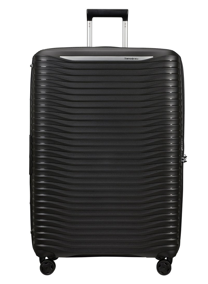 Samsonite Upscape Suitcase Check-In Size 81 cm / 30 inch, 4 Spinner Wheels, Polypropylene + RPET, Black|Inner Mesh Pocket|Expandable|Removable Divider|TSA Lock - 10 Years International Warranty - Image 3