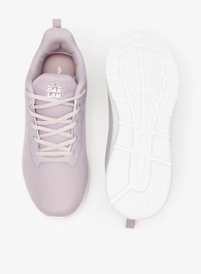 شو اكسبرس Women's Textured Lace-Up Sports Shoes