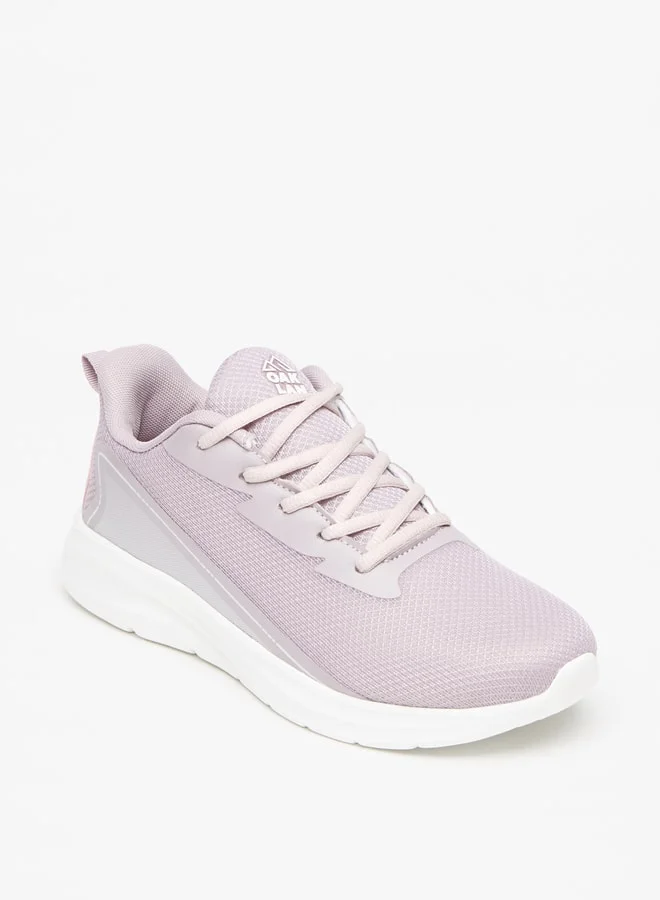 شو اكسبرس Women's Textured Lace-Up Sports Shoes