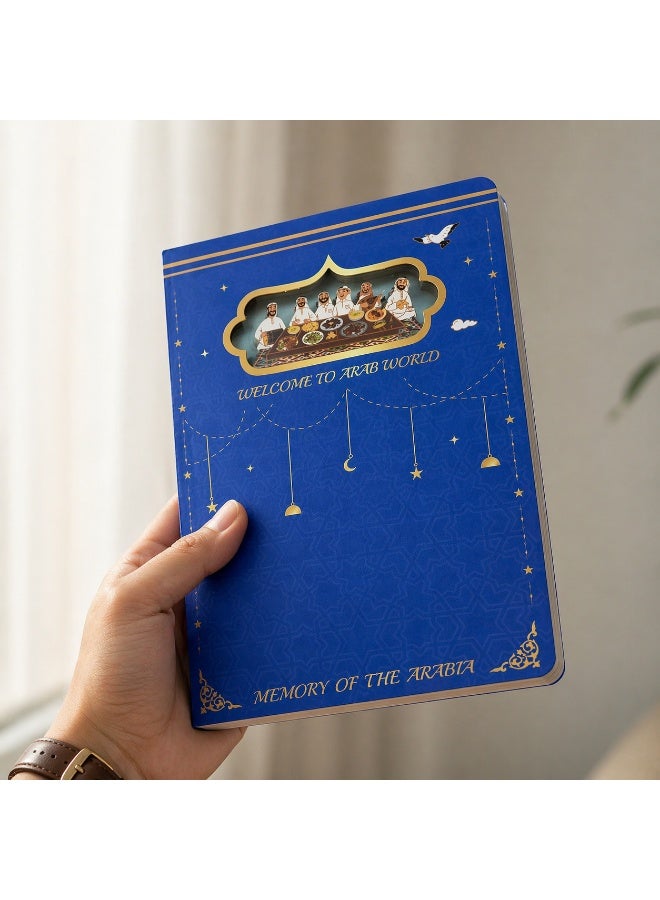 Arabic Tradition 3D Papercut Notebook – UAE Souvenir Gift - Image 2
