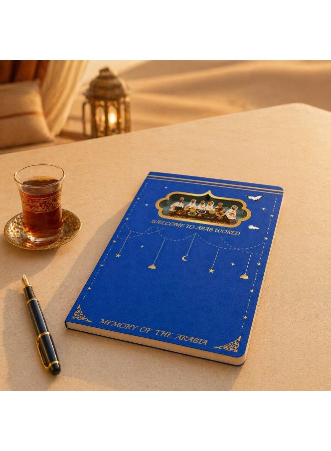 Arabic Tradition 3D Papercut Notebook – UAE Souvenir Gift - Image 4