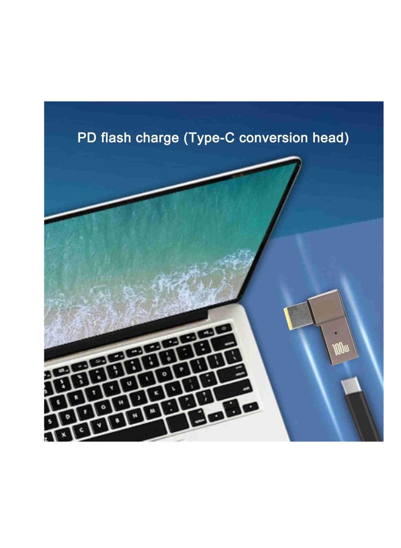 Terabyte 100W USB-C / Type-C Female to Big Square Computer Charging Adapter for Lenovo - Image 4