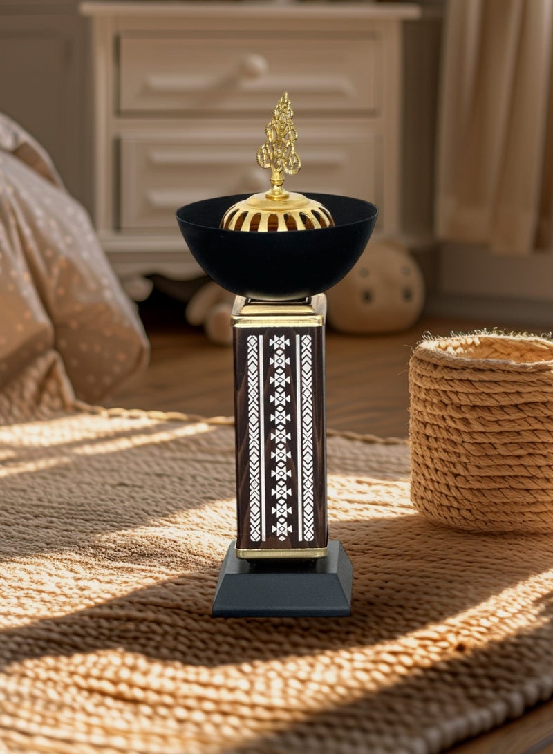 OLUDENIZ Luxury Arabic Bakhoor Burner Collection – Premium Incense Holders with Oriental Calligraphy - Image 2