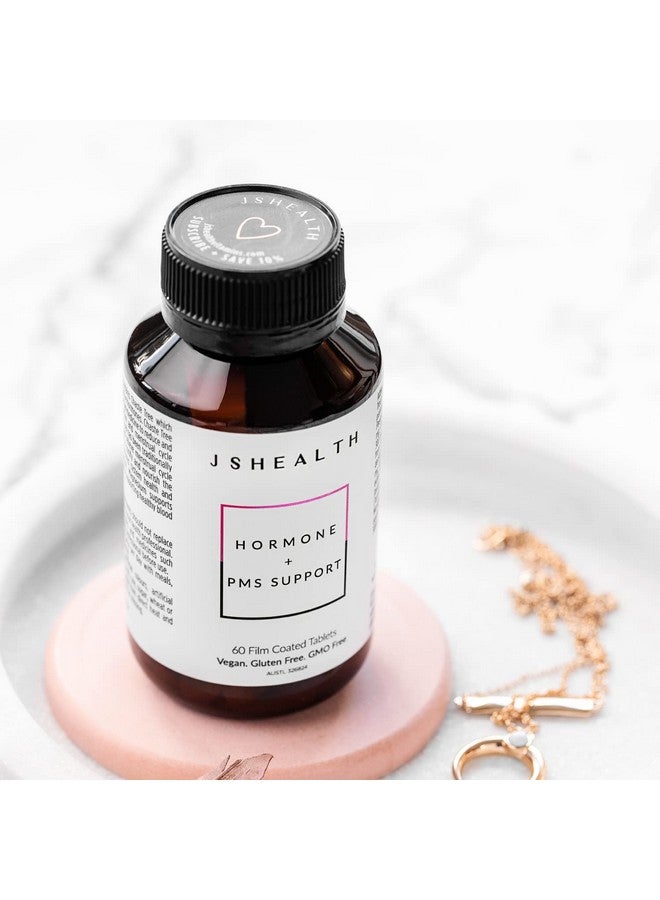 JSHealth فيتامينات توازن الهرمونات للنساء ودعم متلازمة ما قبل الحيض مكمل تخفيف أعراض ما قبل الحيض مع فيتامينات B3 و B6 والمغنيسيوم (60) - Image 4