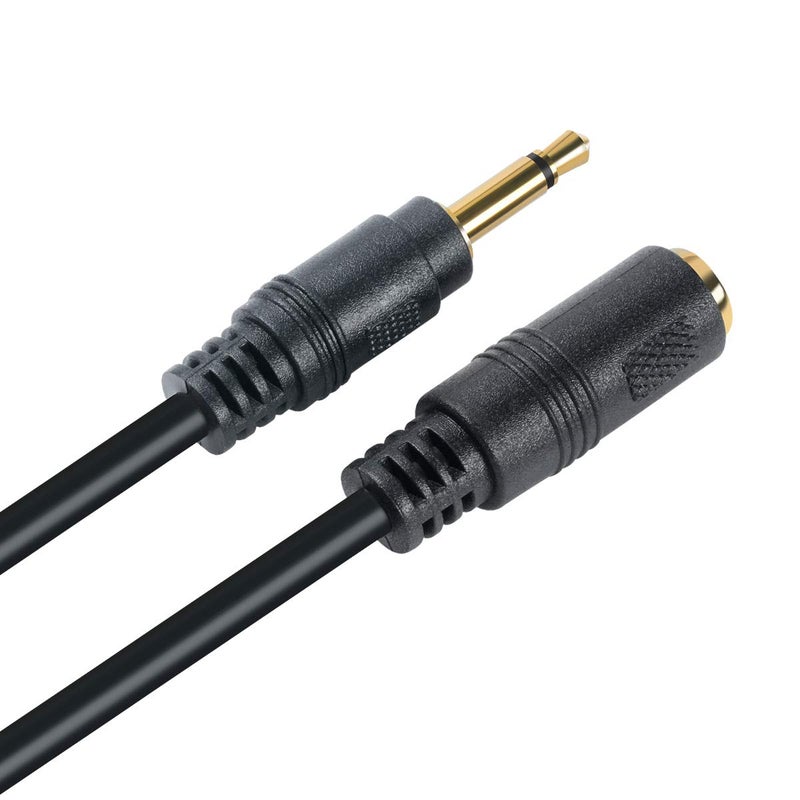 TENINYU 3.5mm Mono Extension 3FT - 12V Trigger, Only for IR Infrared Sensor Receiver Extension Extender, 3.5mm 1/8" TS Monaural Mini Mono Audio Male to Female Cable (3FT) - Image 4