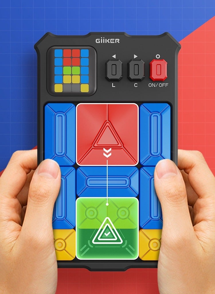 UNIVERSAL GIIKER Jike Huarong Road Sliding Puzzle Puzzle Puzzle Puzzle Puzzle Thinking Training, Clearing Electronic Toys, Children's Gifts - Image 1