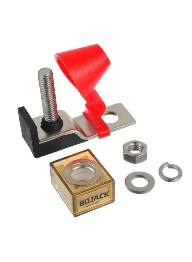BOJACK MRBF Terminal Fuse Block 125 AMP Marine Rated Battery Fuse 58V DC Max IP66 Waterproof Fuse Holder 125A - Image 3