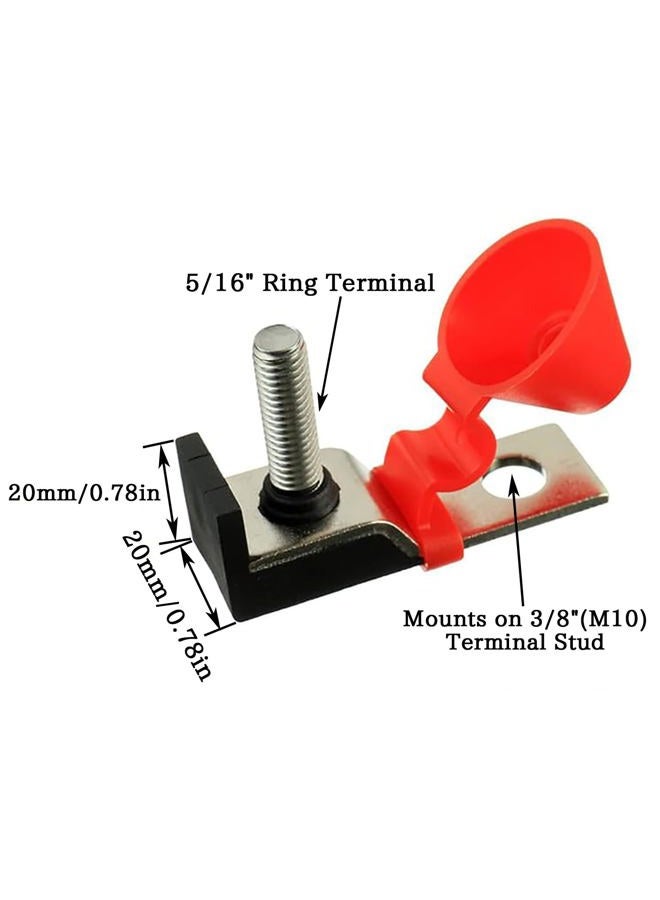 BOJACK MRBF Terminal Fuse Block 125 AMP Marine Rated Battery Fuse 58V DC Max IP66 Waterproof Fuse Holder 125A - Image 4