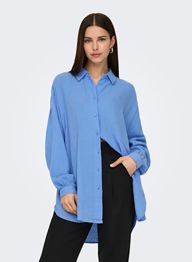 ONLY ONLY Womens Thyra Oversized Shirt Woven  - Image 2