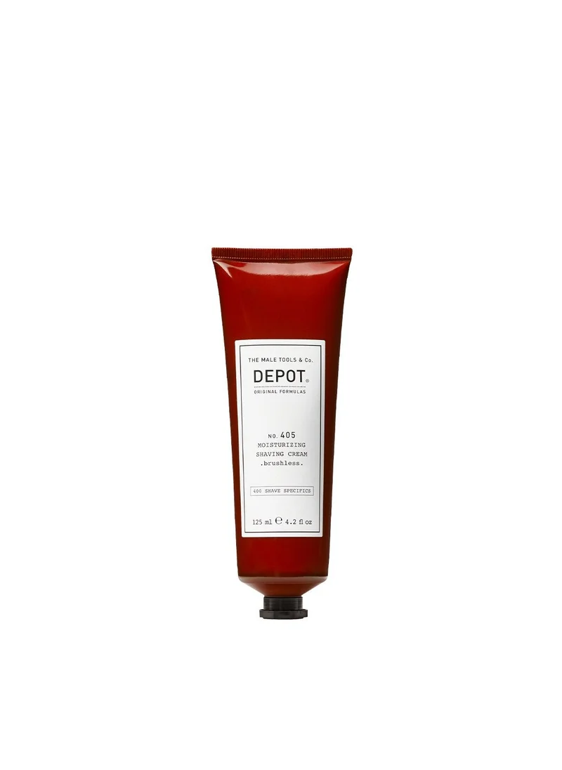 ديبوت Depot No. 405 Moisturizing Shaving Cream Brushless 125ml