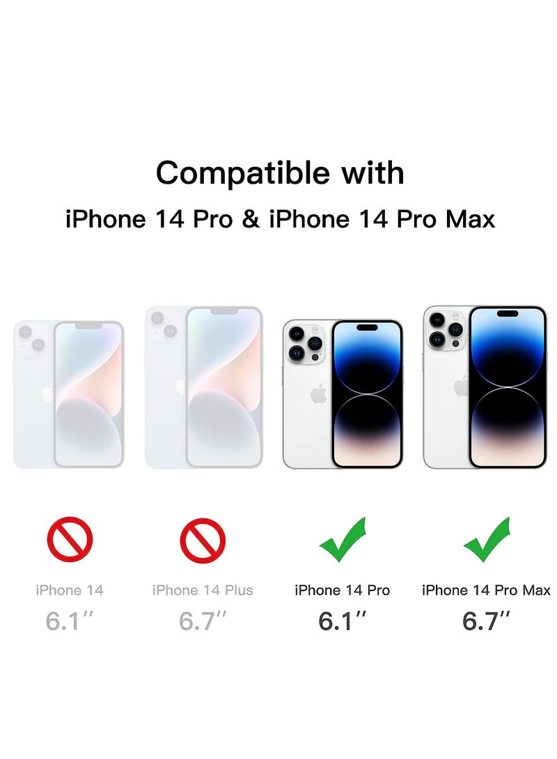 أكاليكس واقي شفاف لعدسة الكاميرا لهاتف iPhone 14 Pro وiPhone 14 Pro Max، مقاوم للكسر، حلقة من سبائك الألومنيوم فائقة النحافة، غشاء واقي لعدسة الكاميرا - Image 2