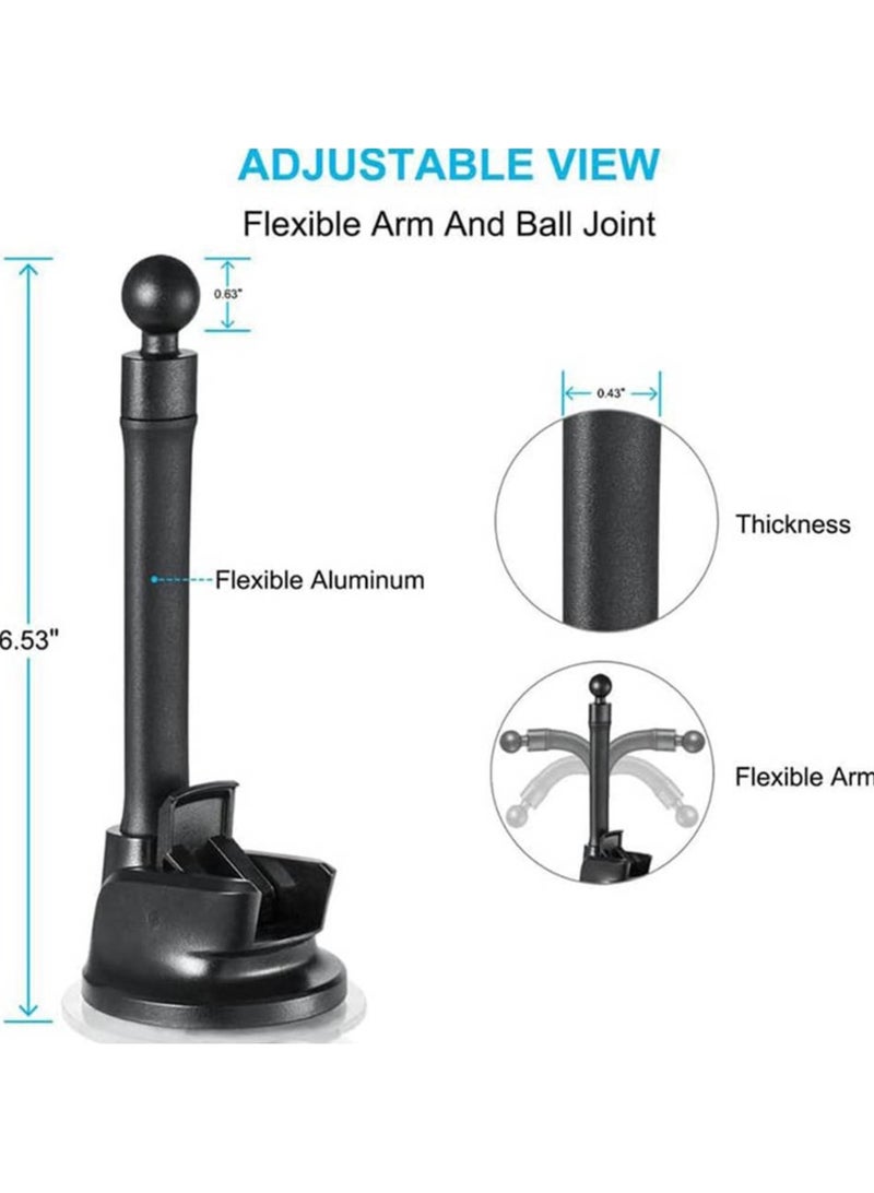 REBENUO Magnetic Suction Cup Cell Phone Holder Car Holders With 360 Rotation sx45 - Image 3