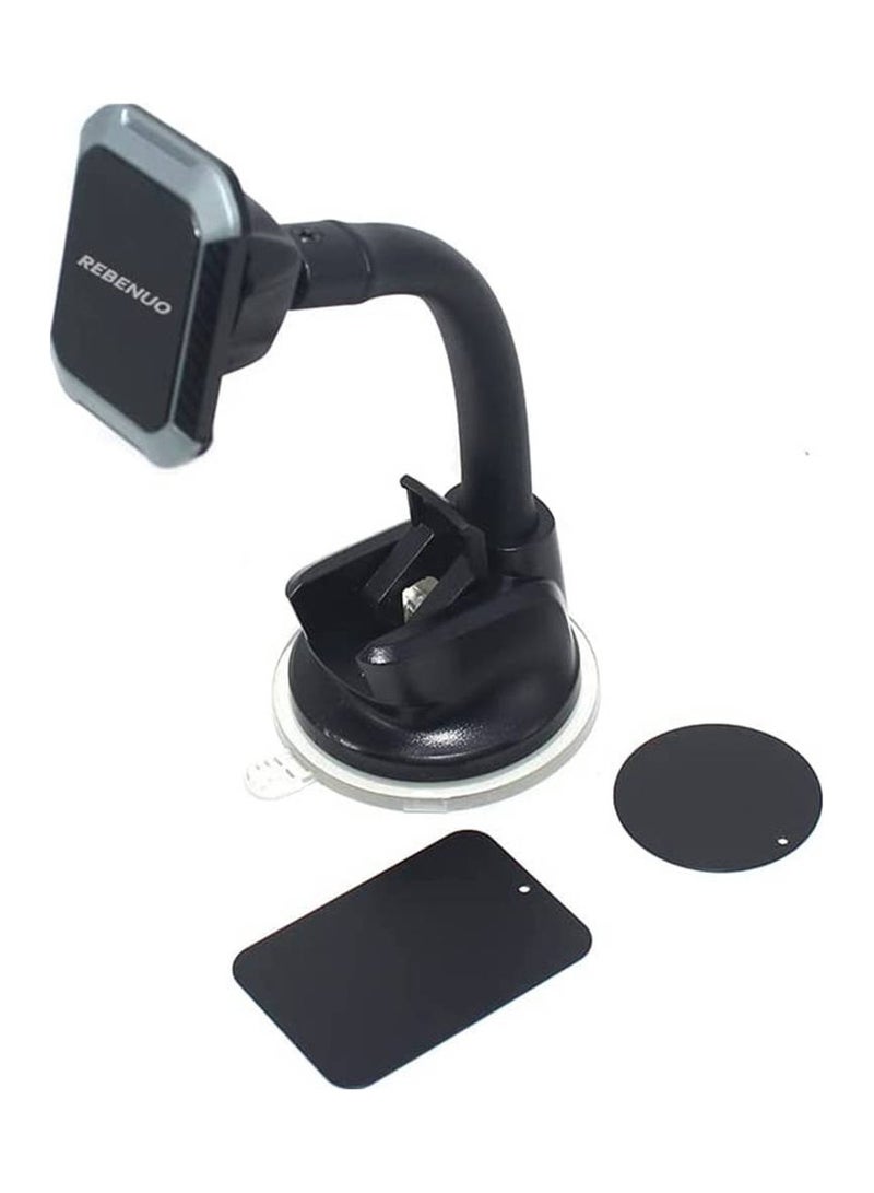 REBENUO Magnetic Suction Cup Cell Phone Holder Car Holders With 360 Rotation sx45 - Image 4