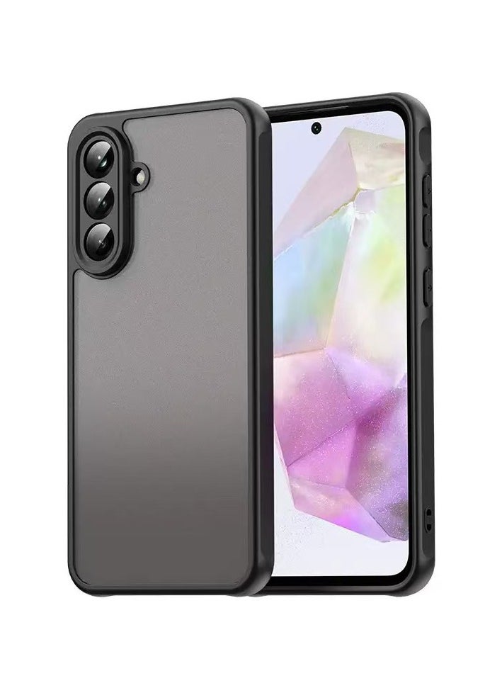 DKNG Samsung Galaxy A56 Case, Specially Designed for Galaxy A56 5G, Soft Edge TPU Matte Anti-Slip Anti-Fingerprint Case, Samsung Galaxy A56 Case Case Black  - Image 1