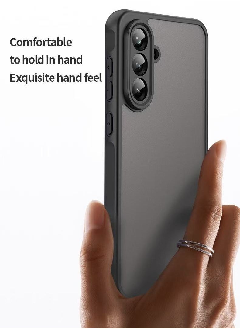DKNG Samsung Galaxy A56 Case, Specially Designed for Galaxy A56 5G, Soft Edge TPU Matte Anti-Slip Anti-Fingerprint Case, Samsung Galaxy A56 Case Case Black  - Image 5