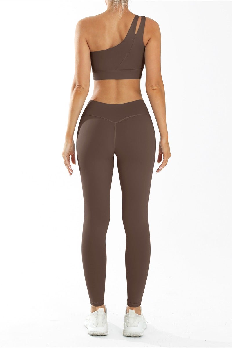 general Yoga Set Women Sport Bra Fitness Leggings Tracksuits 2 Pieces Gym Suit Sportswear - Image 3