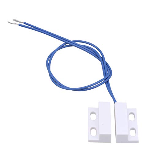 Mxfans White N.O. Magnetic Proximity Contact Reed Switch AC 110-220V for Door - Image 1