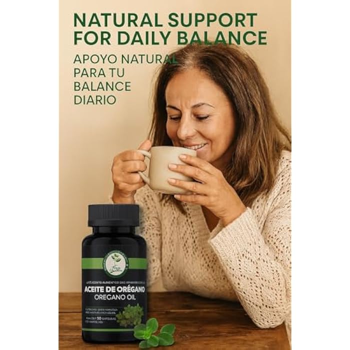 HIGH SUPREME Oregano Oil Capsules – 60 Capsules (500 mg Each) – Essential Oil of Oregano – Antioxidant & Immune Support – Natural Plant-Based Supplement – Non-GMO - Image 4