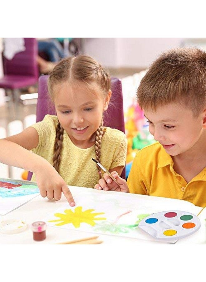 ArtCreativity Mini Paint Sets - Pack of 12 - Five Watercolors in Tray with Brush - Crafts, Supplies, School, Party Favor, Kids' Prize - Image 3