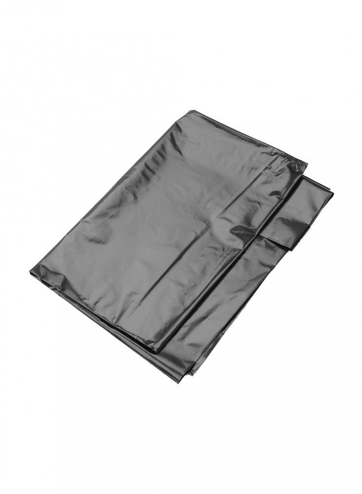 Disposable Strong & Biodegradable Trash Can Bin Liners, 5 Rolls  Small Black Trash Bags Strong Garbage Bags, Waste Basket Liner, for Home, Kitchen, Office 80 X 110CM 20KG  - Image 3