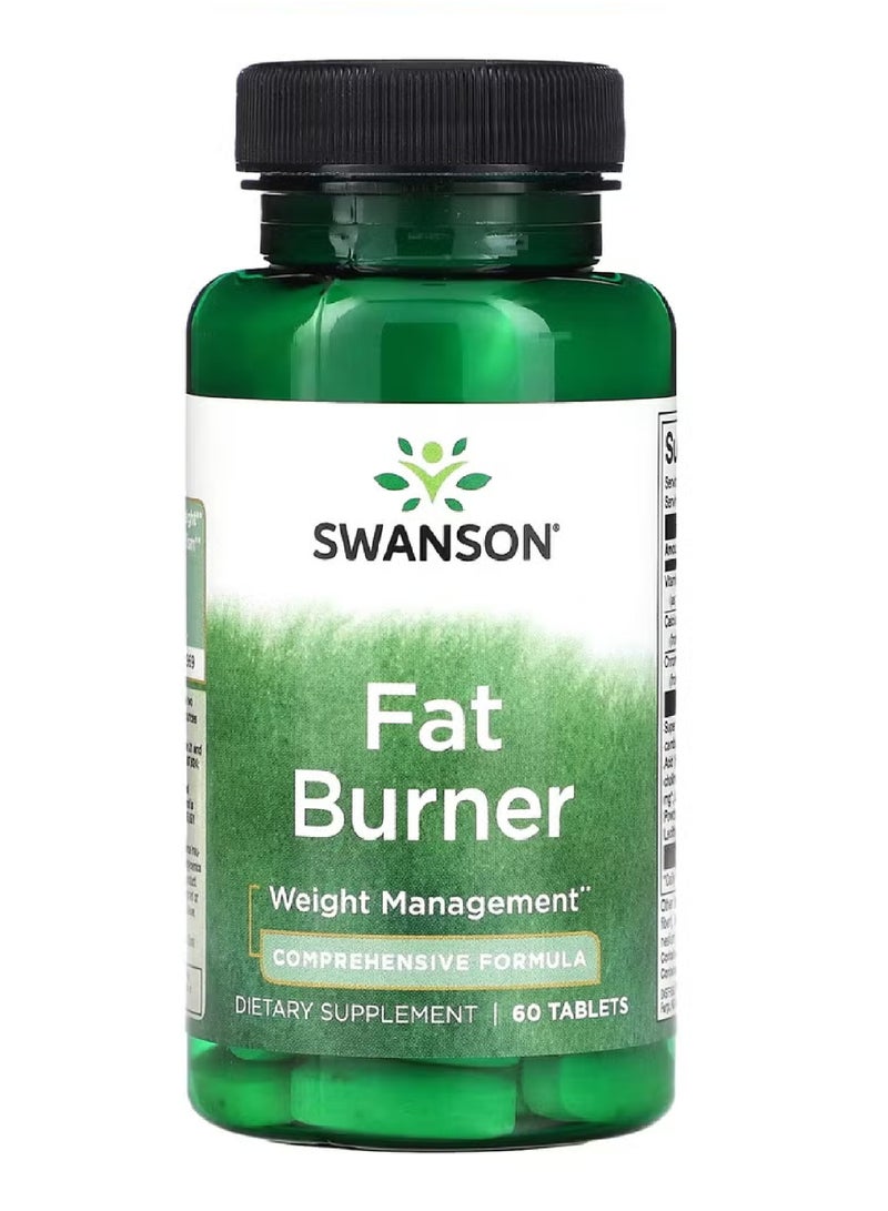 SWANSON SWAMSON FAT BUTRNER VEG/TAB 60'S