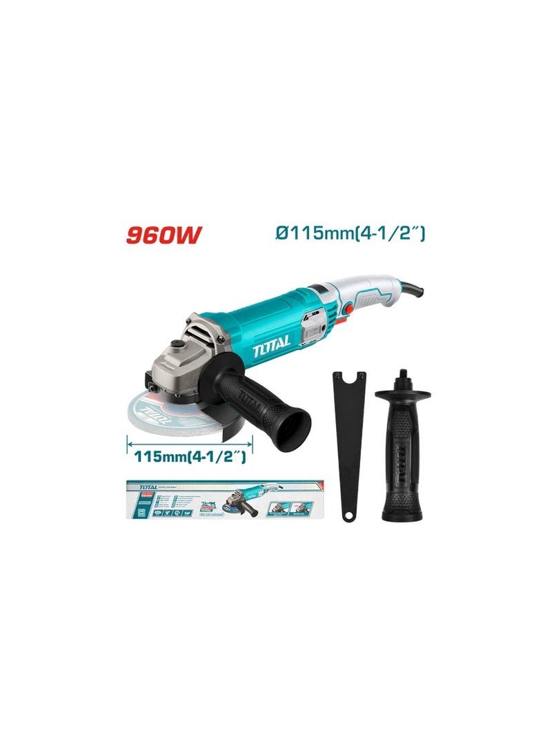 TOTAL Angle Grinder 960W TG10911576 - Image 3