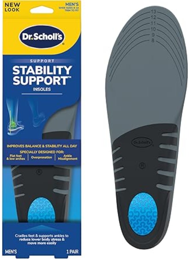Dr.Scholl's Stability Support Insoles Men's 1Pair