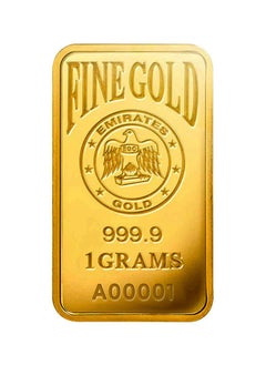 Emirates Gold Emirates Gold 1g Fine Gold Bar - 24k (999.9 Purity)  - Image 3
