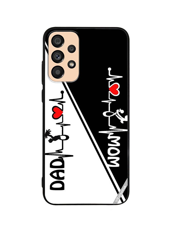 VR CREATIVE Protective Case Cover For Samsung Galaxy A23 Mom Dad Design Multicolour - Image 1