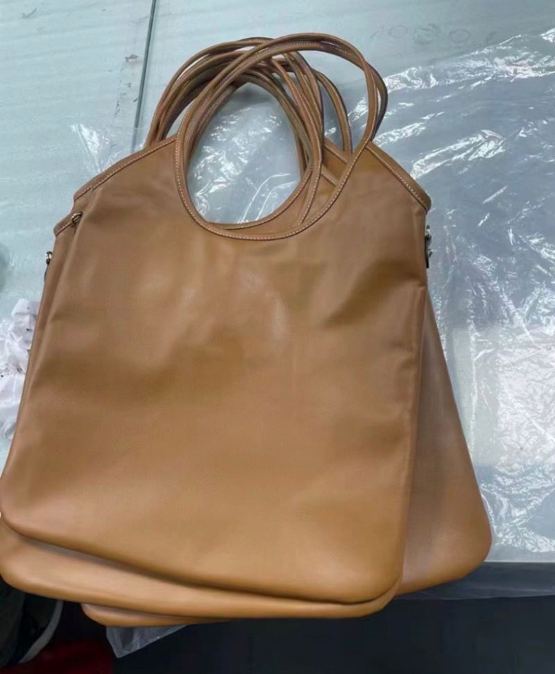 New Hobo Tote Bag Shopping Bag Tote Underarm Bag Cowhide Bag Shoulder Handbag All-Match Commuter Bag - Image 1