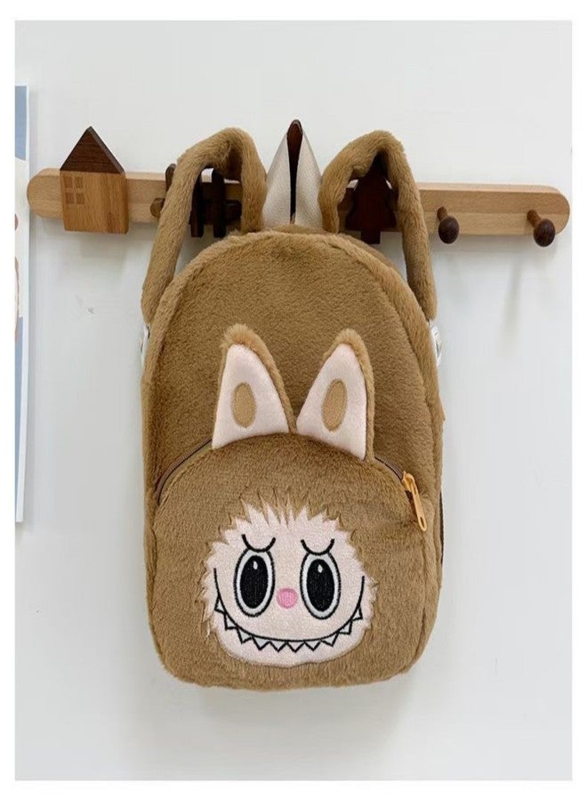 Adorable Cartoon Character Plush Shoulder Bag for Kids - Image 3
